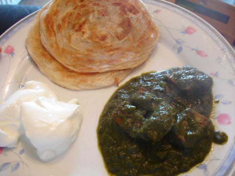 Palak paneer