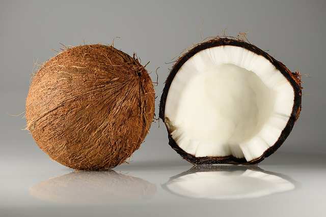 Coconuts - single and cracked open